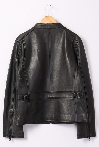 Leyton Cafe Racer Leather Jacket